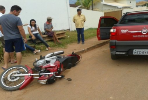 Colisão entre motocicletas deixa dois feridos