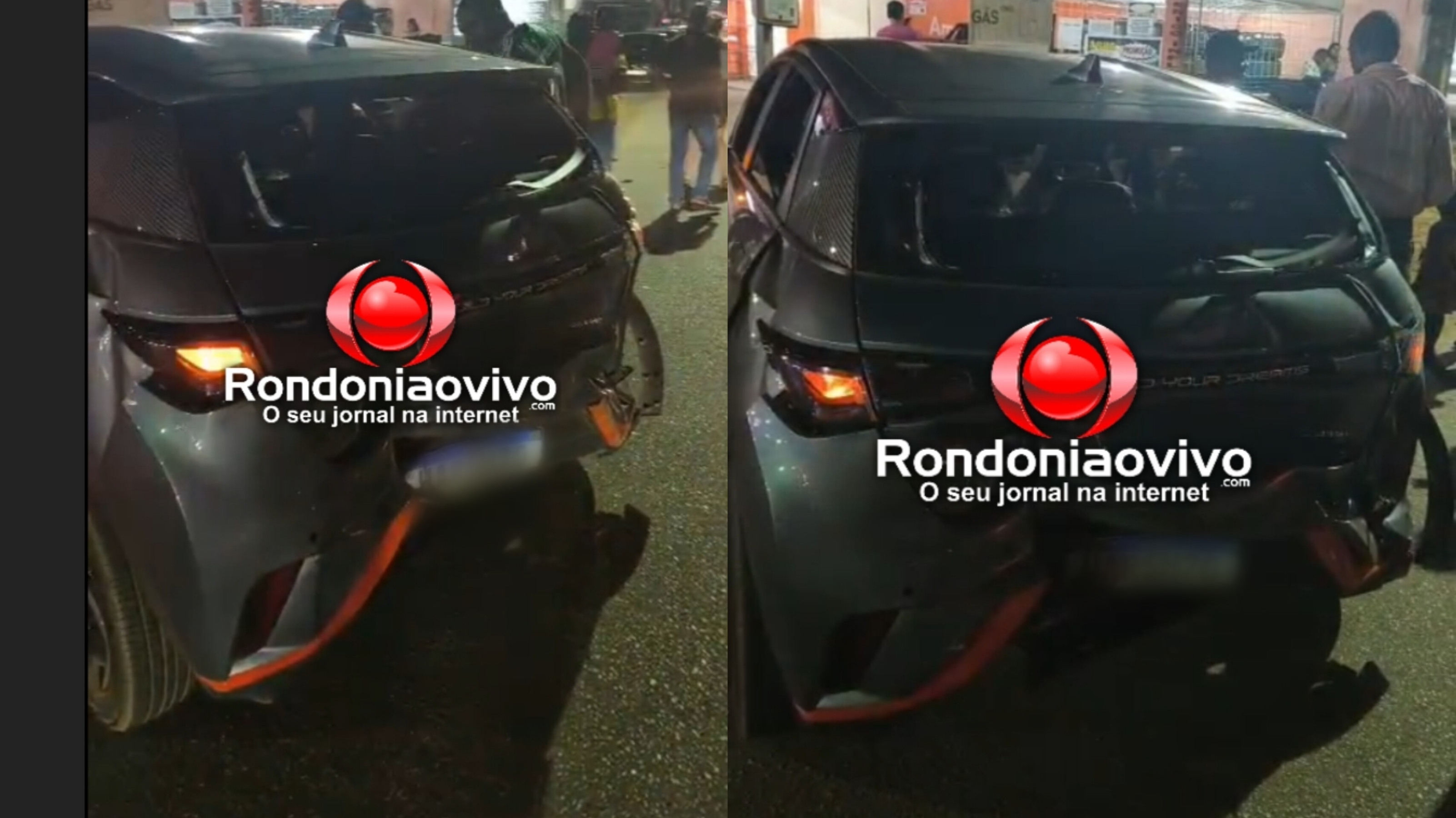 VÍDEO: Motorista de caminhonete atinge em cheio carro de app perto do viaduto