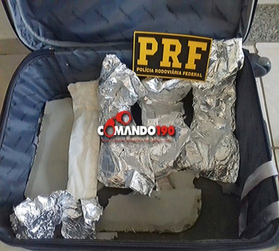 PRF prende mais uma 'mula' transportando drogas 