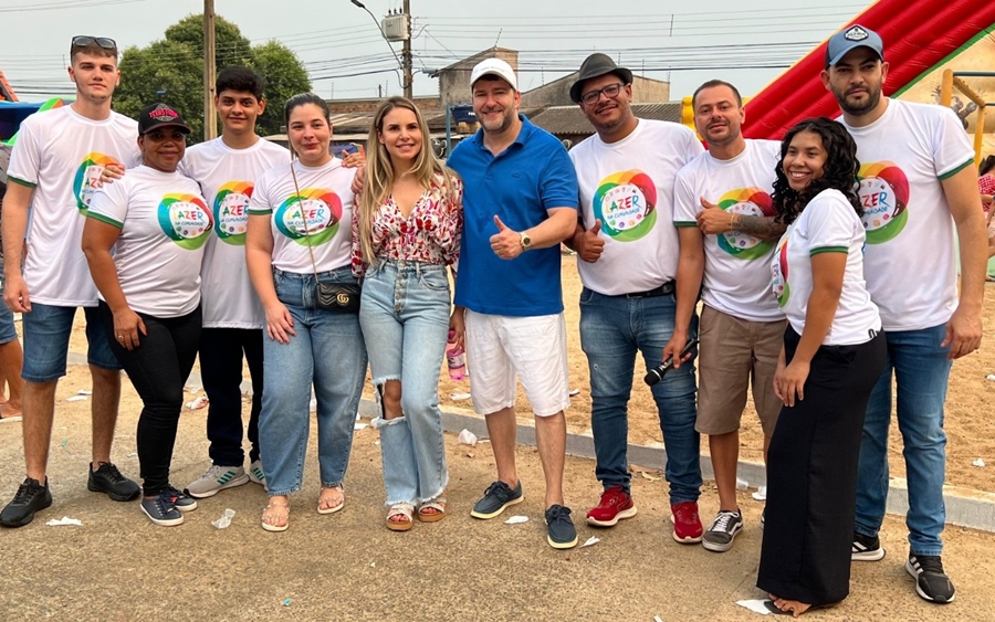 ALEX REDANO: Deputado prestigia mais uma ação do lazer na comunidade em Ariquemes