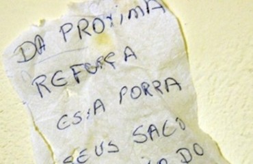 Presos fogem de cadeia, ironizam facilidade e deixam bilhete sugerindo 