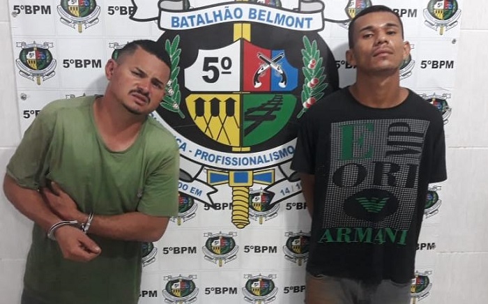 TERROR: PM prende dupla que deixou morador algemado durante roubo a residência