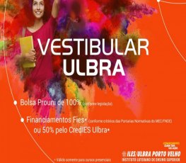 Inscrições para vestibular da Ulbra terminam nesta sexta-feira, 02