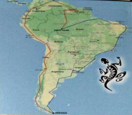 Expedição América do Sul de Scooter