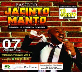 Resultado sorteio Stand-up do Pr. Jacinto Manto