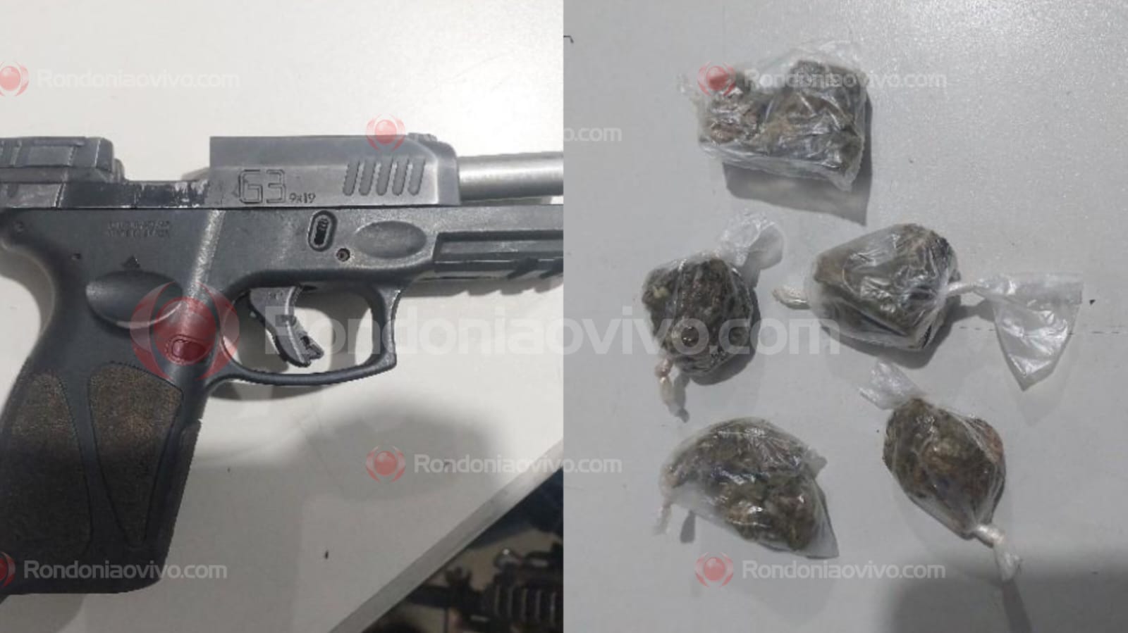 'ESTANDE': Membro do CV é flagrado ensinando mulher a atirar em posto de combustíveis 