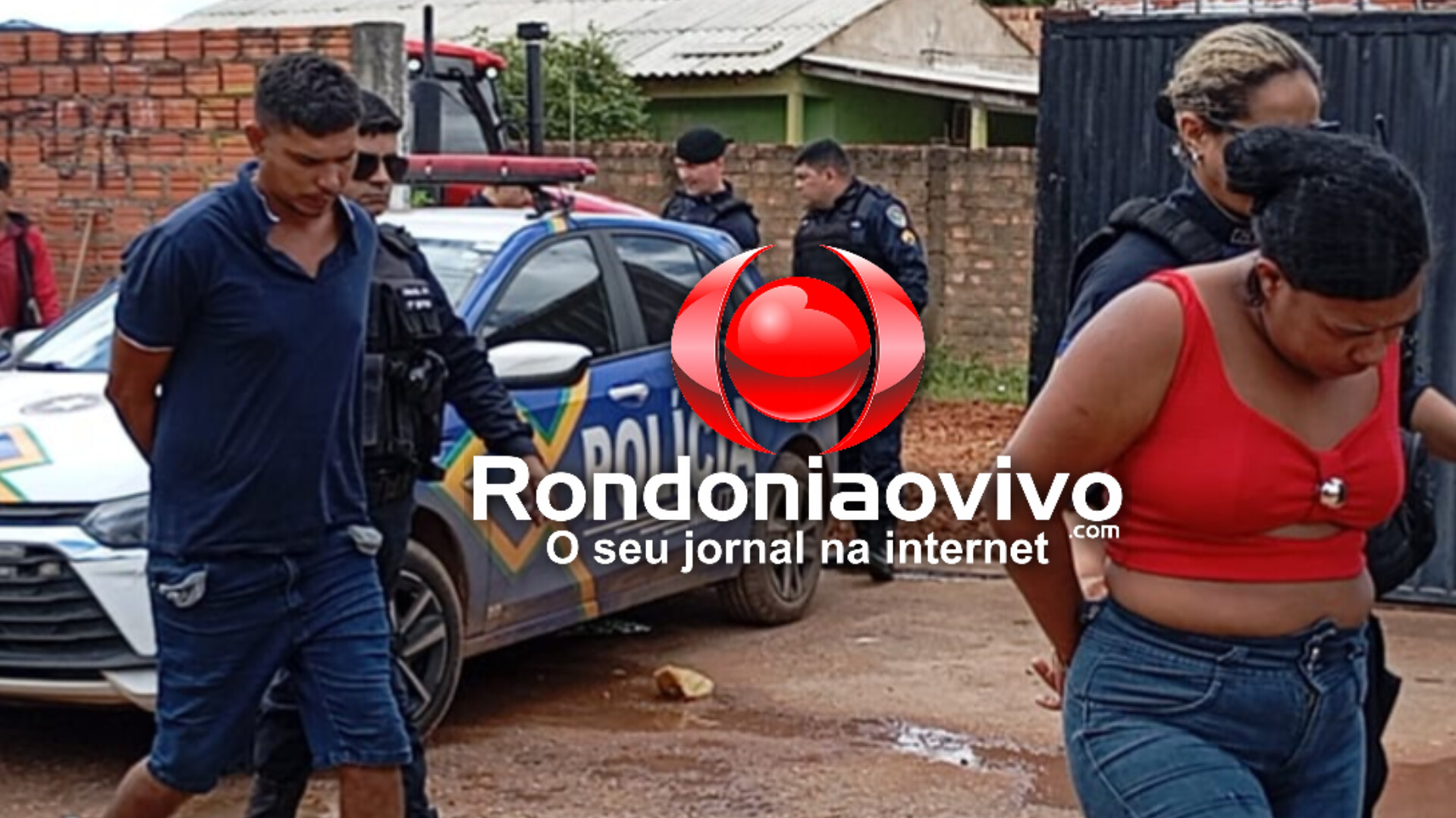 VÍDEO: Equipe do sargento Machado prende vulgo 'Jacaré' e esposa por tráfico em lava jato