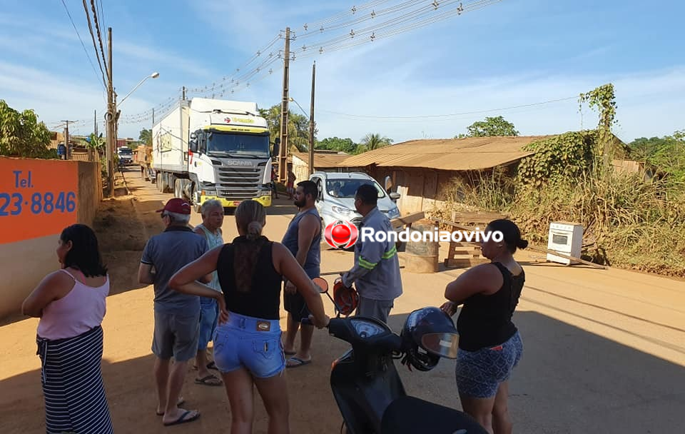 PROTESTO: Estrada do Belmont é fechada novamente por comunidade