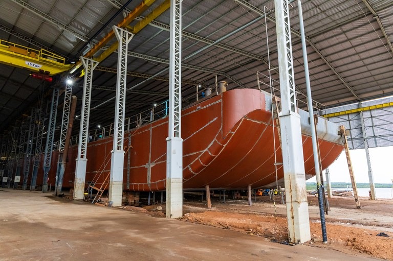 EMPREGOS: Amazonas tem R$ 1,25 bilhão em obras navais com o Fundo da Marinha Mercante