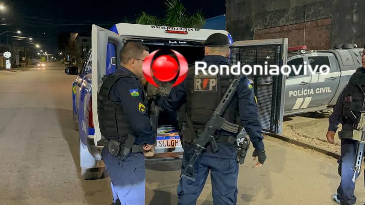 URGENTE: Força Tática prende acusado de roubar vigilante da UNIR e recupera arma e colete