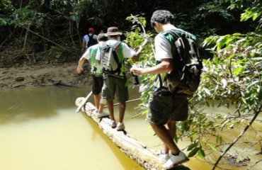 Tudo pronto para mais um dia de aventura neste feriado no Parque Ecológico