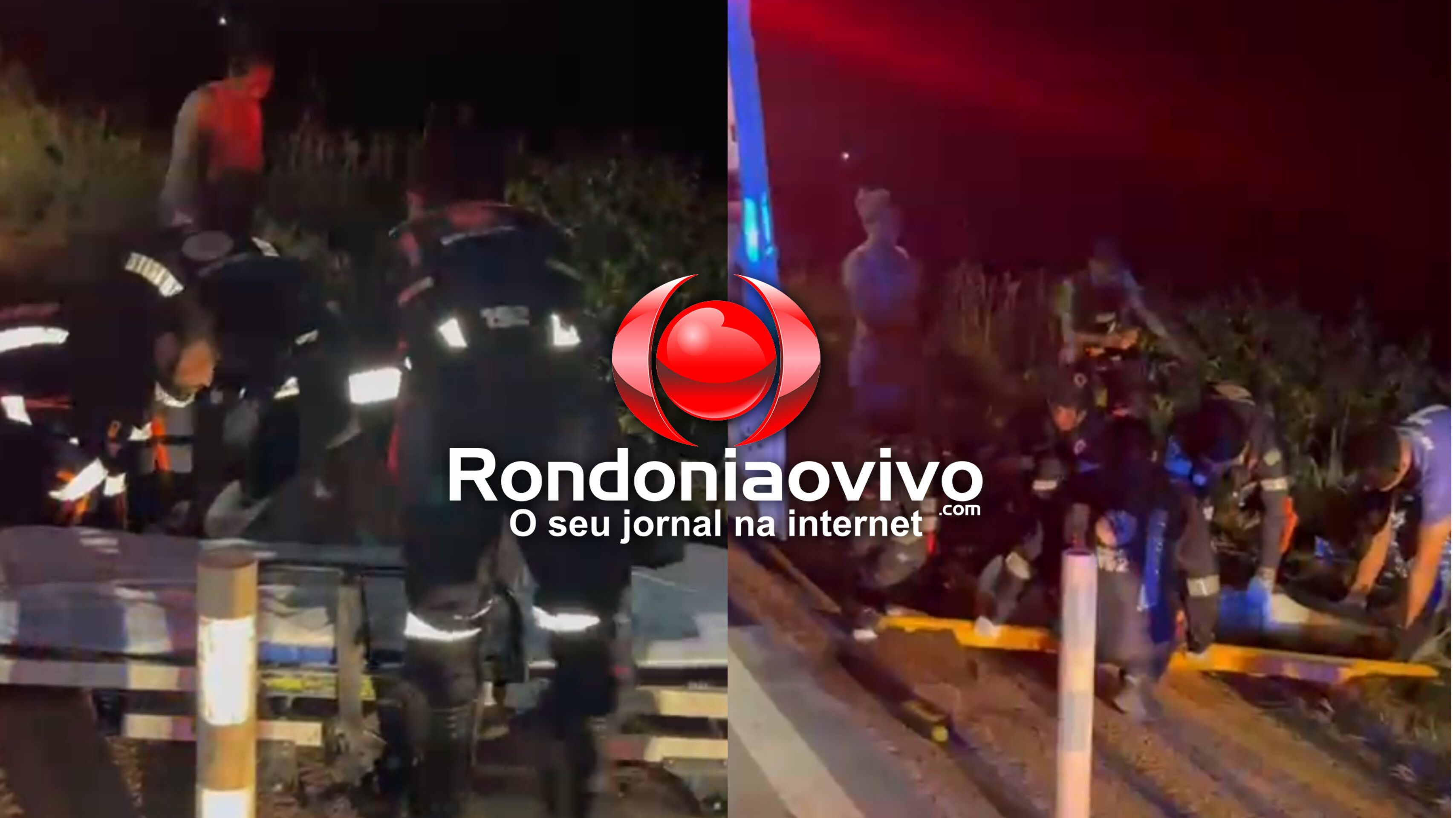 URGENTE: Colisão entre duas motos e carro deixa dois gravemente feridos na BR-319