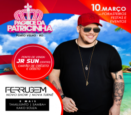 SAMBA - Ferrugem faz show em Porto Velho no ‘Pagode da Patricinha’