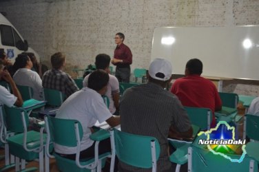 Apenados do semiaberto recebem curso profissionalizante dentro da própria unidade prisional