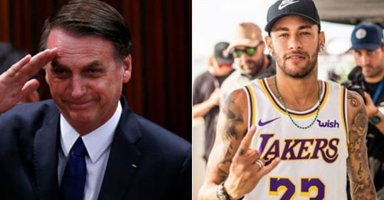 AMIGOS: Bolsonaro defende Neymar sobre suposto estupro: 'Acredito nele'