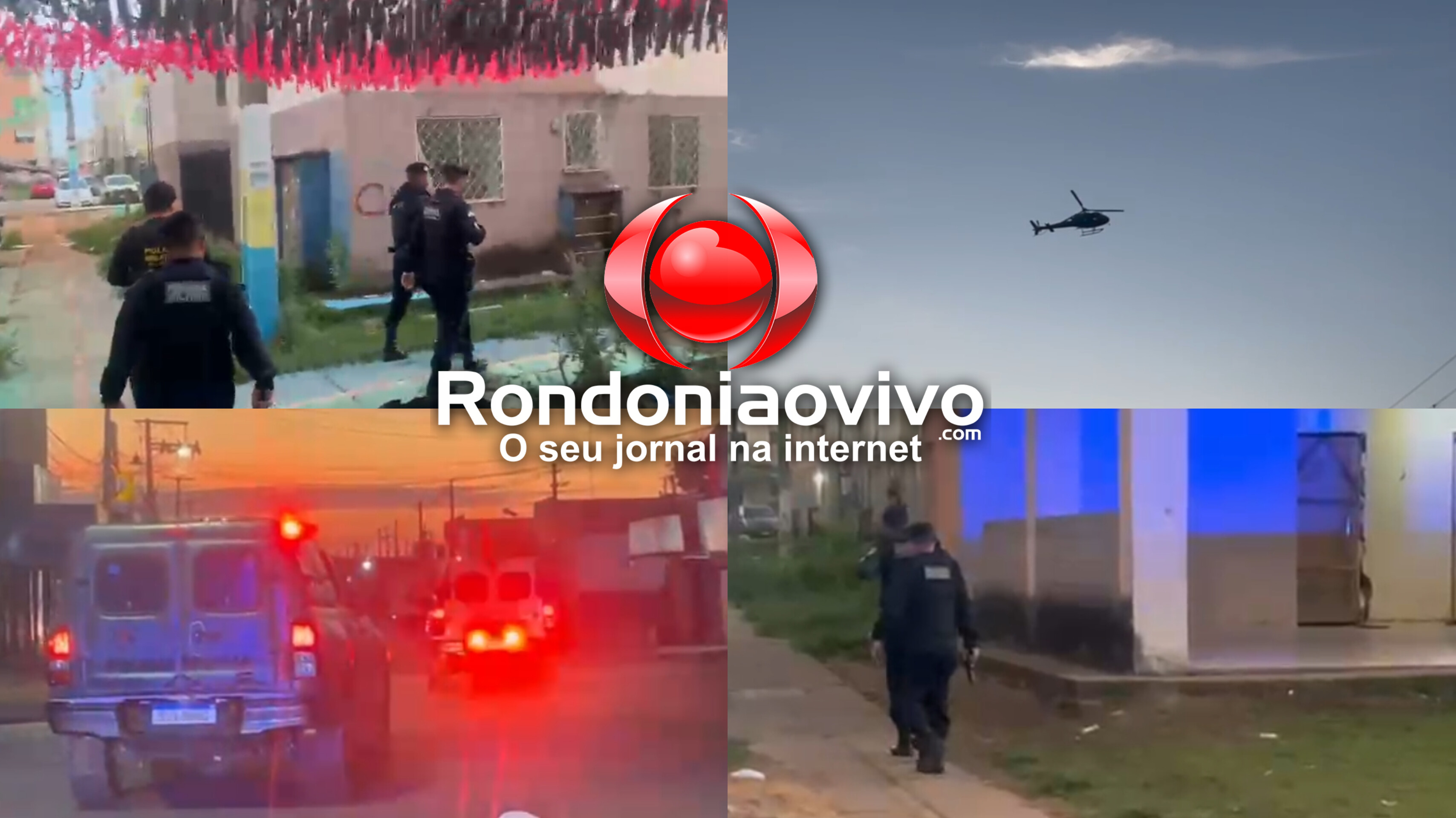 URGENTE: PM deflaga Operação Caçador contra facções em condomínios da capital - VÍDEOS