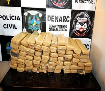 DENARC apreende mais de 110 kg de maconha na capital
