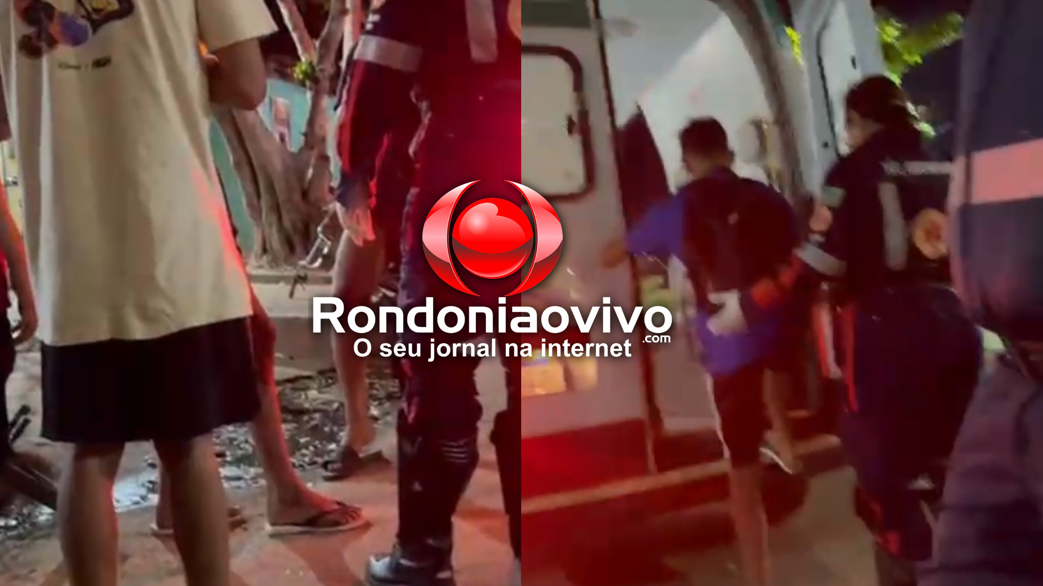 URGENTE: Motorista de caminhonete foge após atropelar dois adolescentes na 'Raimundo'