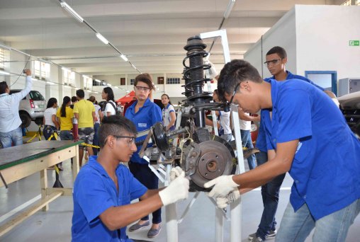 Escola Marechal Rondon do Senai forma sete mil novos profissionais este ano