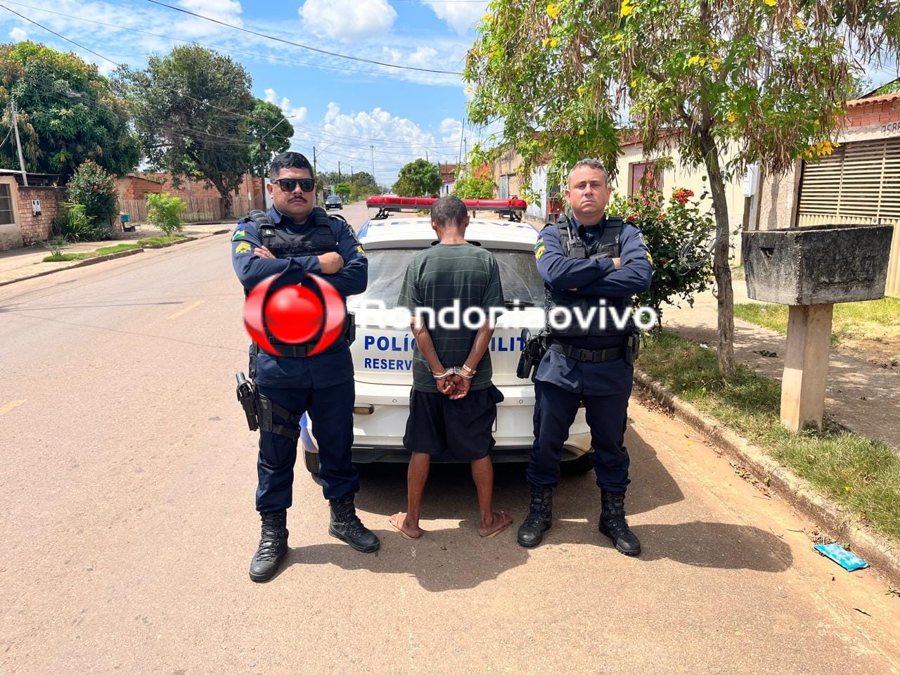 DESMASCARADO: Foragido passa nome falso, mas não escapa da prisão