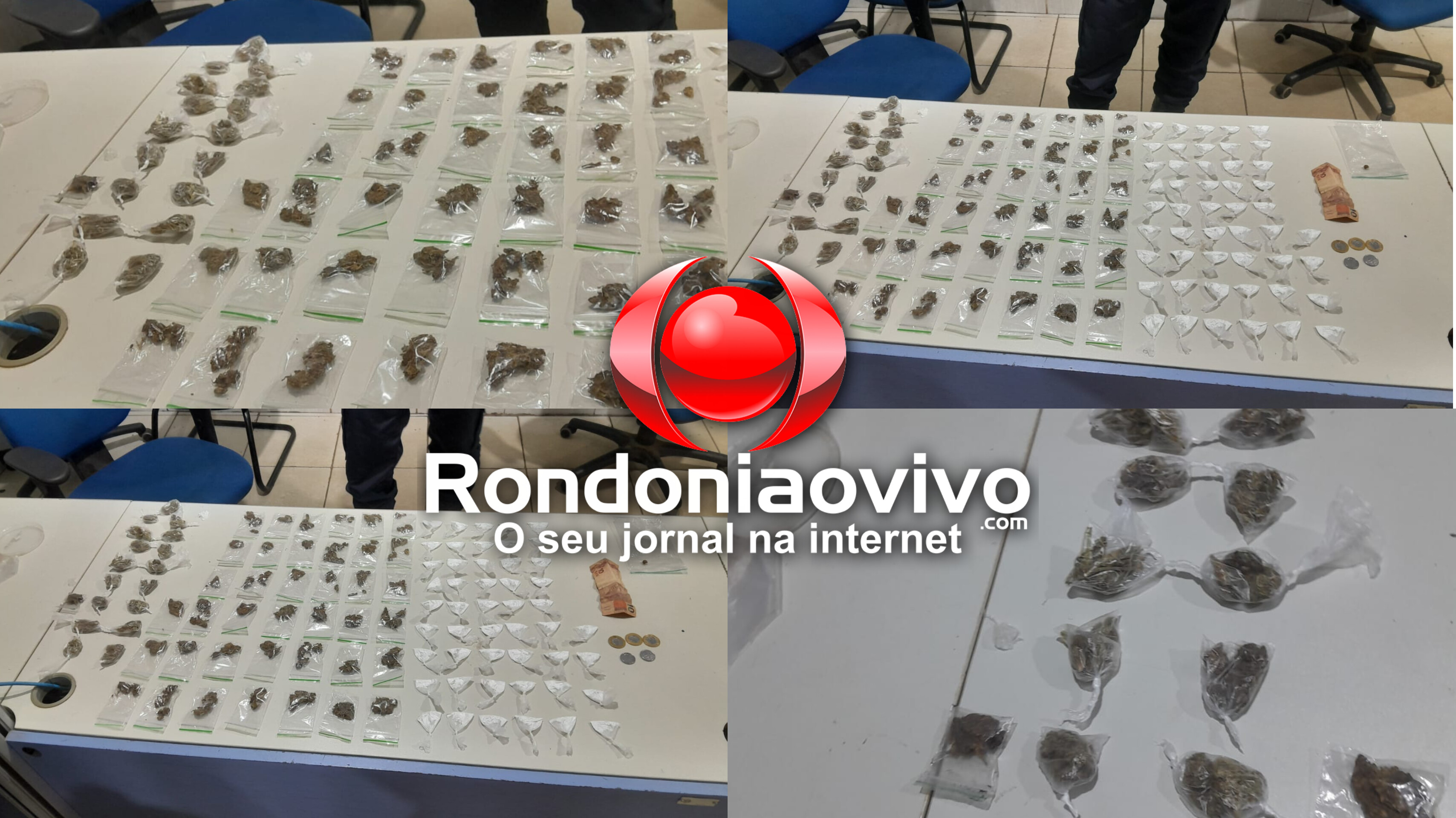 NO ORGULHO: Adolescentes afirmam que vendiam entorpecentes a mando de facção