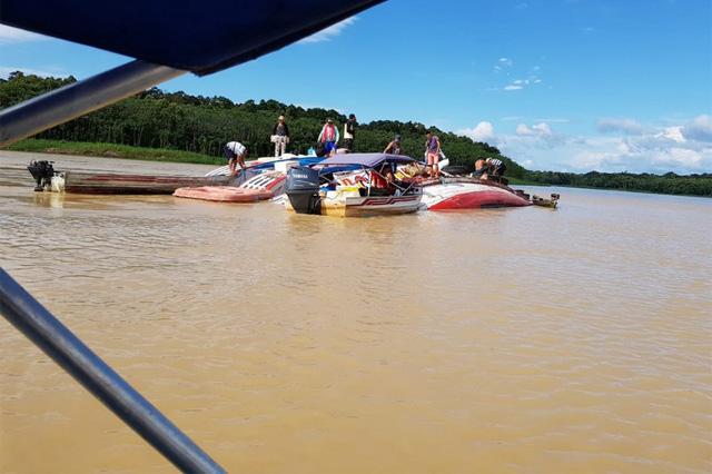 EMBARCAÇÃO: Cinco pessoas continuam desaparecidas após naufrágio no Amazonas