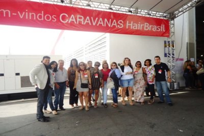 Missão leva profissionais da área de beleza à Hair Brasil 