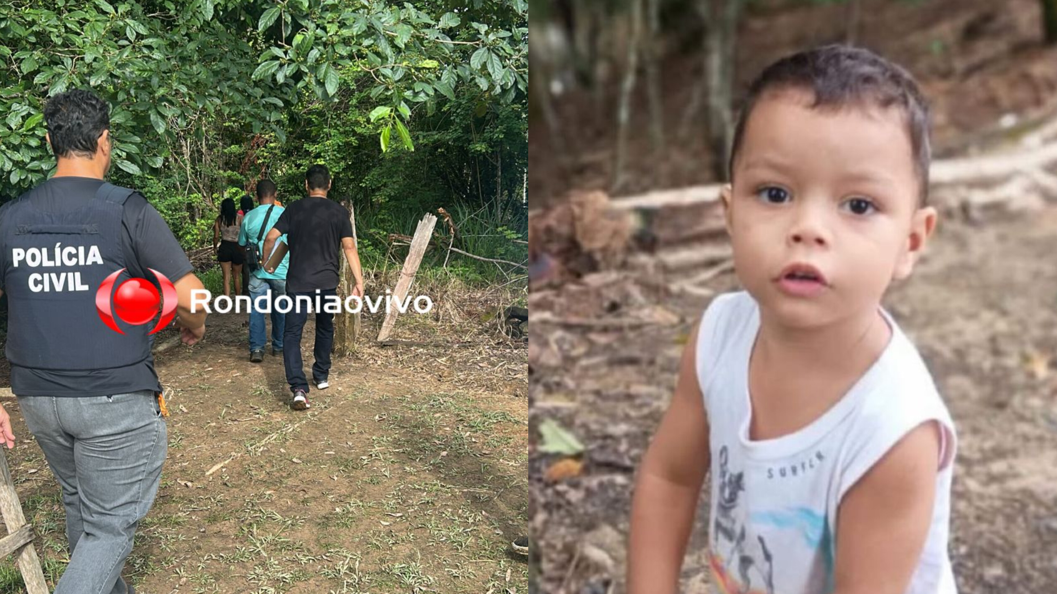 URGENTE: Corpo de criança é encontrado em córrego