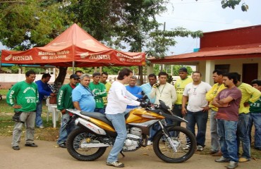 HONDA - Mastter Moto realiza mais um curso de pilotagem segura com Mototaxistas