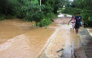 Cheias  voltam a preocupar moradores de área rural