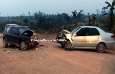 CUJUBIM - Tragédia em acidente na RO 133 deixa oito feridos e uma vítima fatal