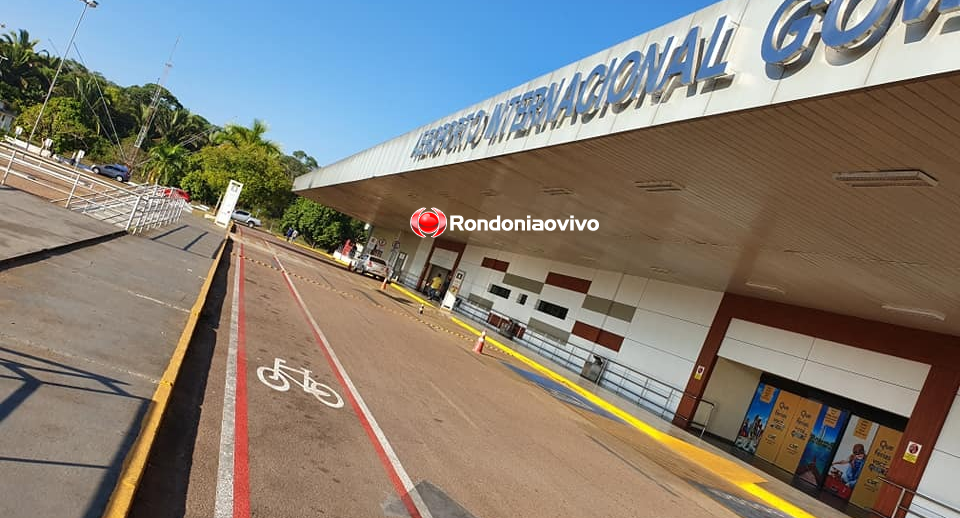 APÓS POLÊMICA: Cavalete é trocado por ciclovia para impedir estacionamento no aeroporto