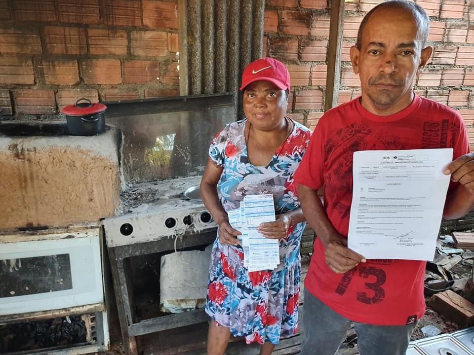 SOFRIMENTO: Sem auxílio do INSS casal de idosos pede ajuda para alimentos e conta de luz