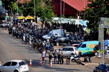 Motociclistas realizam 2º Passeio Paz no Trânsito em Porto Velho