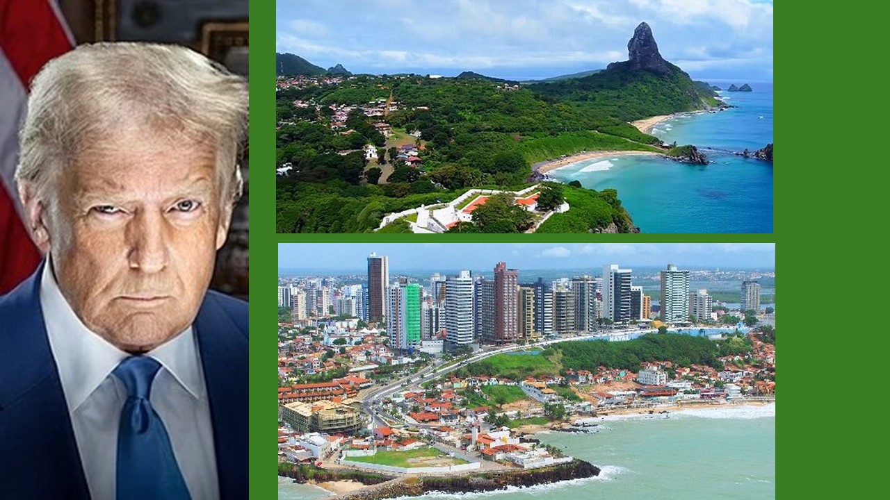 ESPAÇO AÉREO: EUA querem Fernando de Noronha e Natal-RN