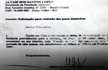 EXCLUSIVO - Delegado Fluvial afirma que peças do museu da EFMM  devem ser retiradas de galpão para implantação do Plano Nacional de Defesa – vídeo