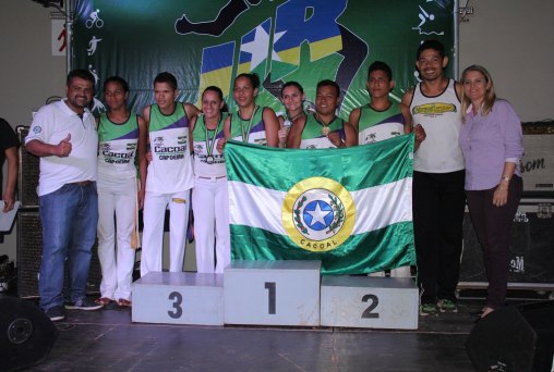 Capoeira cacoalense fica em 3º no Feminino e 6º no Masculino no 9º JIR