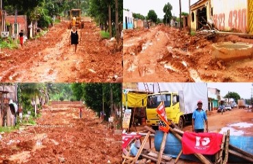 Principal via de acesso do bairro Ulisses Guimarães está interditada desde terça (18) – Confira fotos