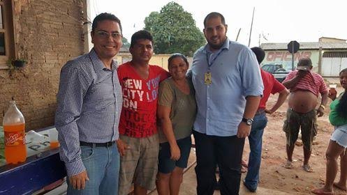 Siqueira visita bairro Floresta com adjunto da SEMUR