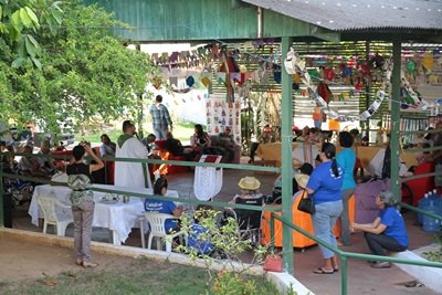 Casa do Ancião promove festa junina e alegra tarde de idosos