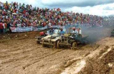 Corrida de jericos, uma cidade em clima de festa