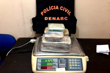 DENARC prende homem com seis quilos de cocaína
