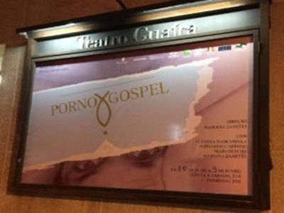 Peça teatral 'PornoGospel' causa revolta entre evangélicos