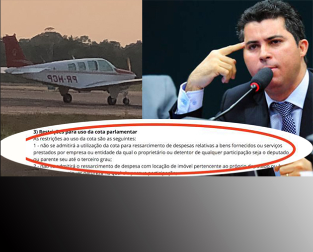 AVIÃO: Congresso proíbe deputado pedir ressarcimento de despesas com empresa de sua propriedade