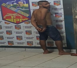 SIMULACRO - Jovem é preso após fazer arrastão com arma de brinquedo