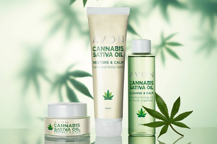 COLEÇÃO: Avon lança linha de produtos para a pele à base de maconha