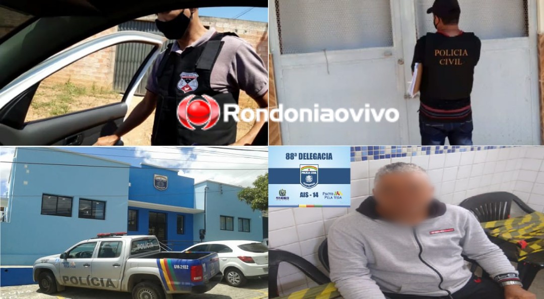 CONDENADO: Sargento da PM é preso em PE acusado de estuprar a filha de seis anos em PVH