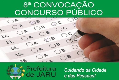 CONCURSO PÚBLICO - Mais aprovados são convocados pela prefeitura 