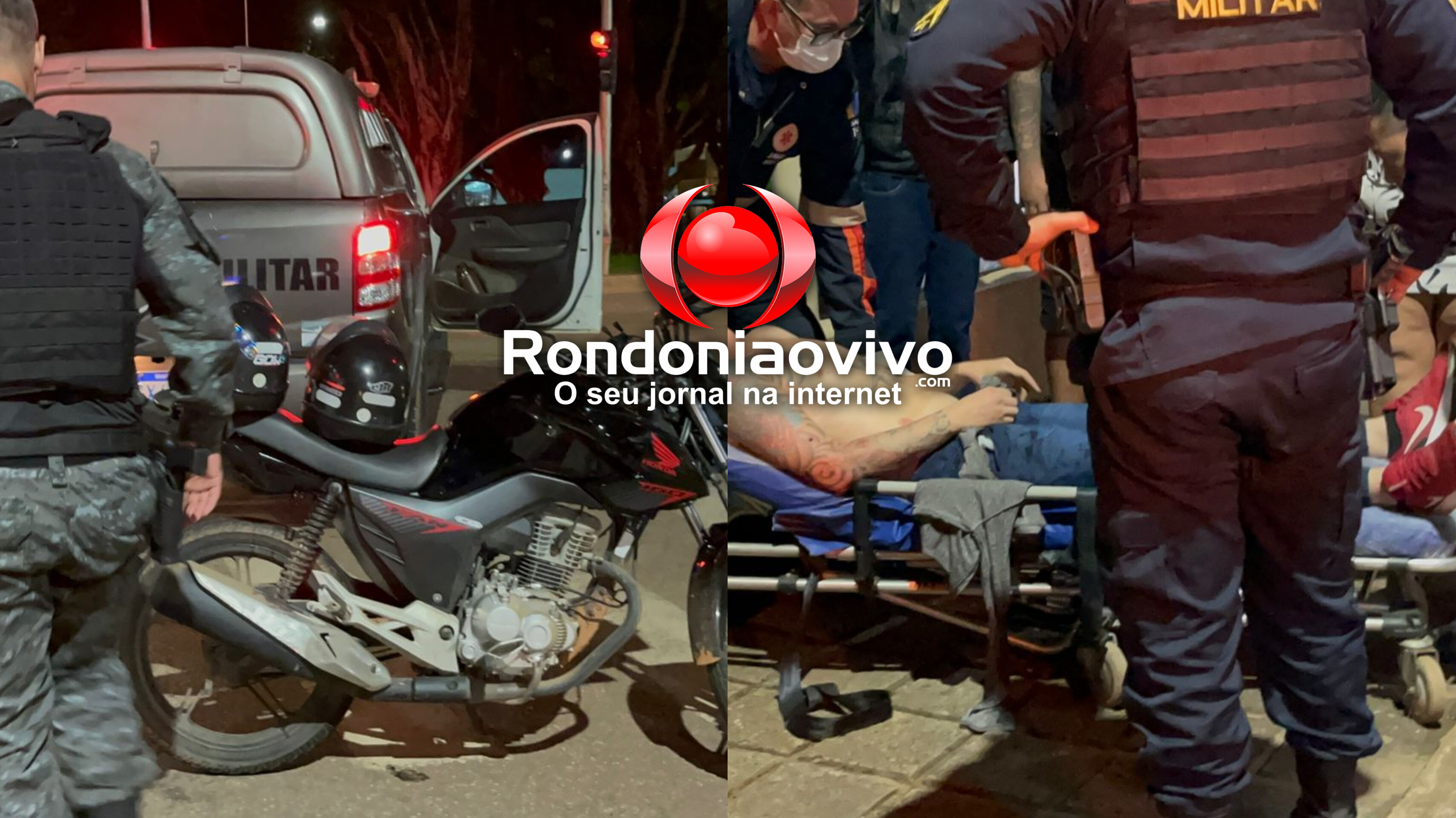 NO SEMÁFORO: Desavença antiga motivou ataque a tiros; Acusado foi baleado por PM