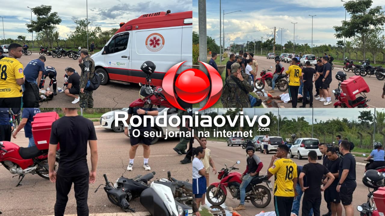 URGENTE: Acidente no Espaço Alternativo deixa motociclistas em estado grave